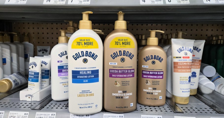 Buy $25 in Gold Bond® Products at Walmart & Score a $5 eGift Card* + Enter to Win** $1,500 in Spa eGift Cards