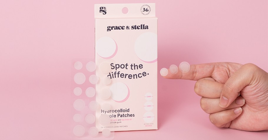 Grace & Stella 36-Count Pimple Patches Just $4.50 Shipped on Amazon (Reg. $10)