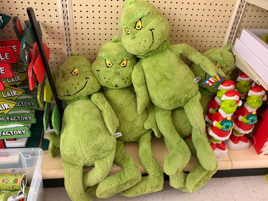 green grinch plush toys 