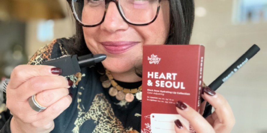 The Beauty Spy Heart & Seoul Lipstick Trio from $19.95 Shipped ($78 Value) | Over 11K Sold