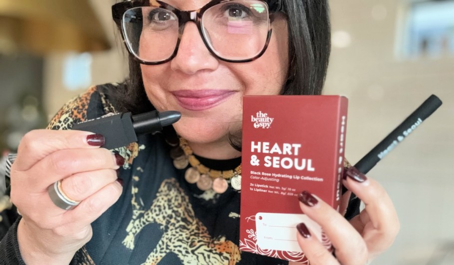The Beauty Spy Heart & Seoul Lipstick Trio from $19.95 Shipped ($78 Value) | Over 11K Sold