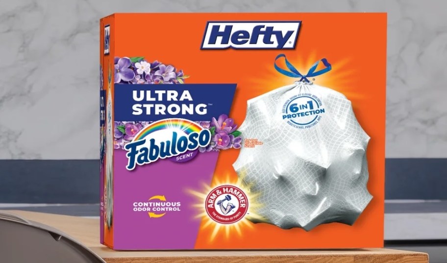 Hefty Fabulouso Trash Bags