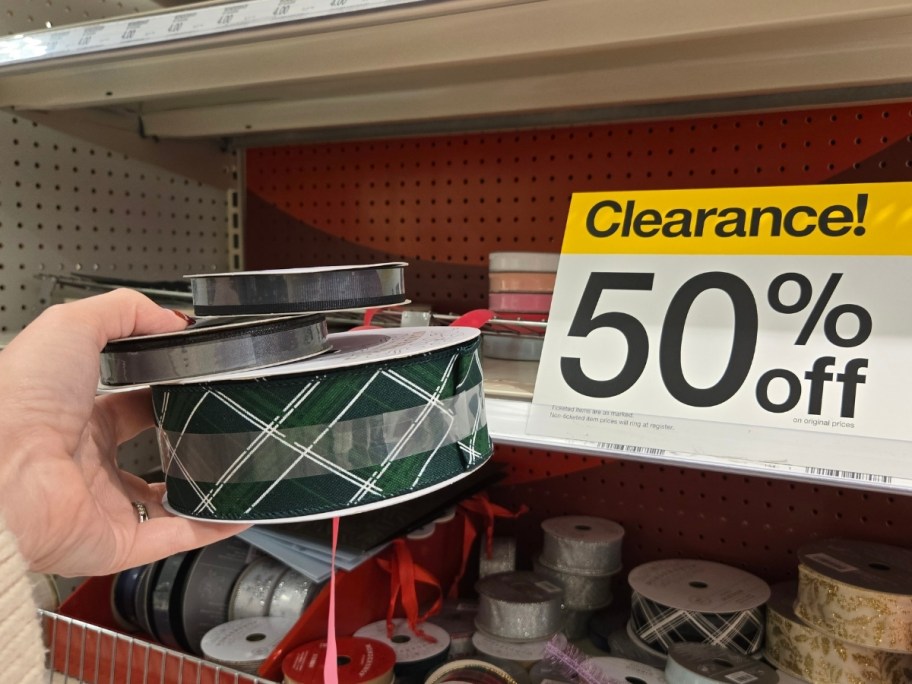 holiday ribbon rolls