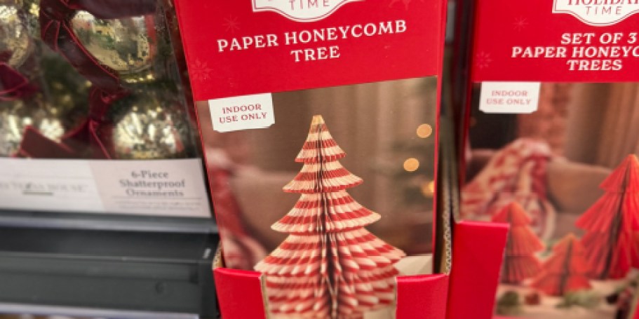 Walmart Honeycomb Paper Trees Are Back Starting at Just $6.87