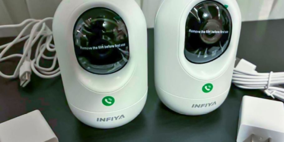 Security Camera 2-Pack Just $29.99 Shipped for Amazon Prime Members