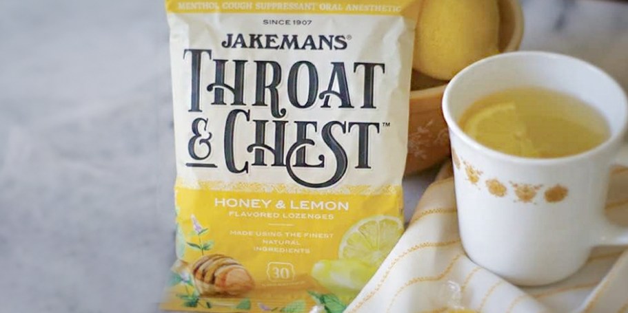 Jakemans Throat & Chest Lozenges 12-Pack Only $12 Shipped (Reg. $48)