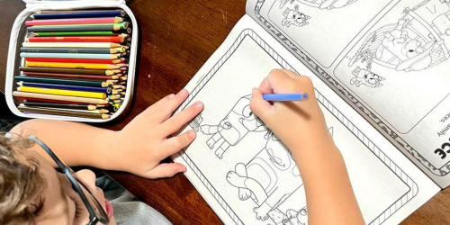 These $1 Jumbo Coloring Books at Walmart Make Fun Stocking Stuffers!