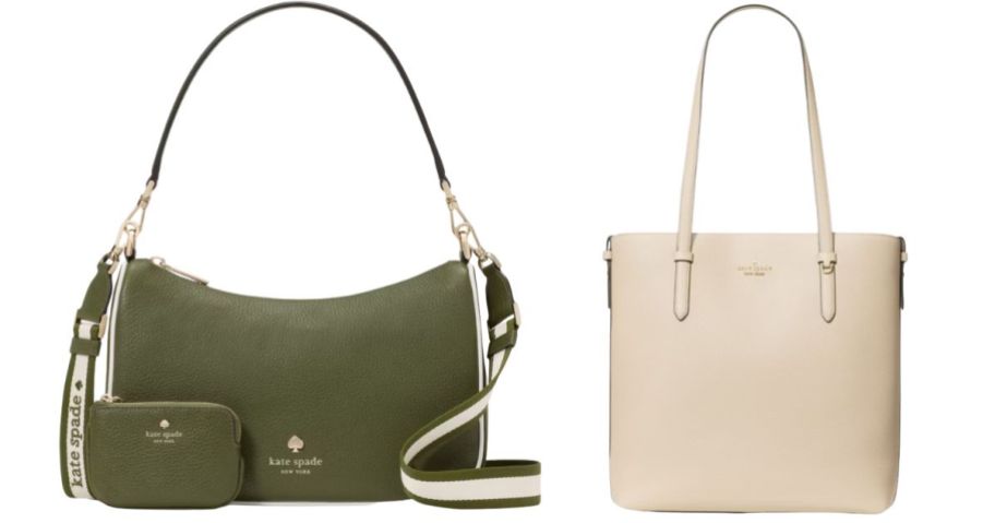 two kate spade bags