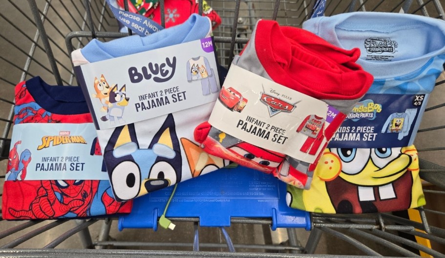 Kids Character Pajama Sets ONLY $5 on Walmart.com