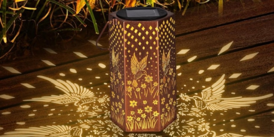 Outdoor Solar Lanterns from $8 on Amazon (Reg. $27)