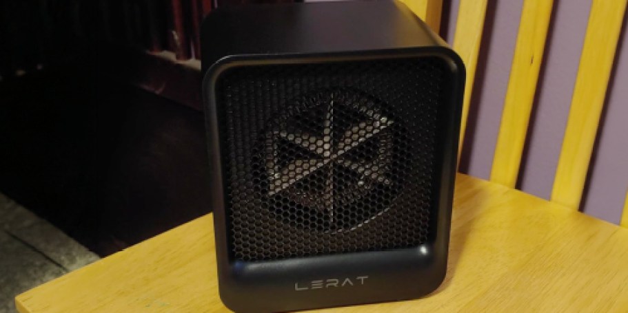 Electric Ceramic Space Heater Only $14.99 on Amazon