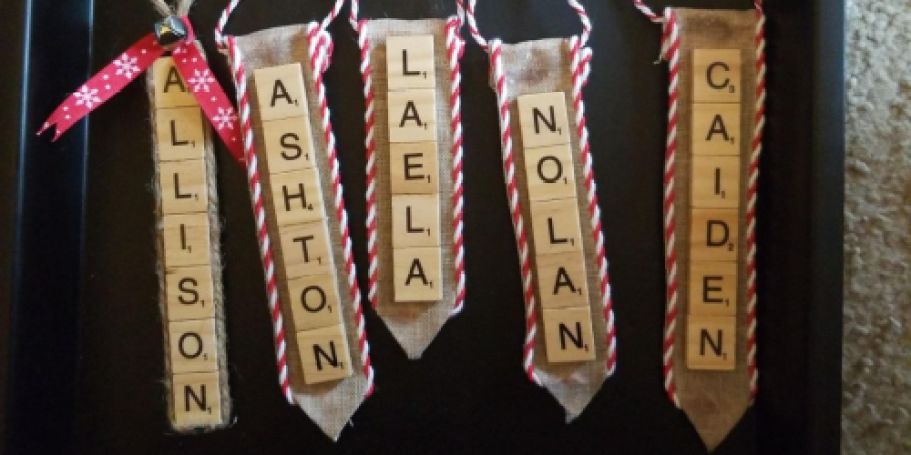 Have a Scrabble Fan? These Crafting Tiles Are Only $9.99 on Amazon