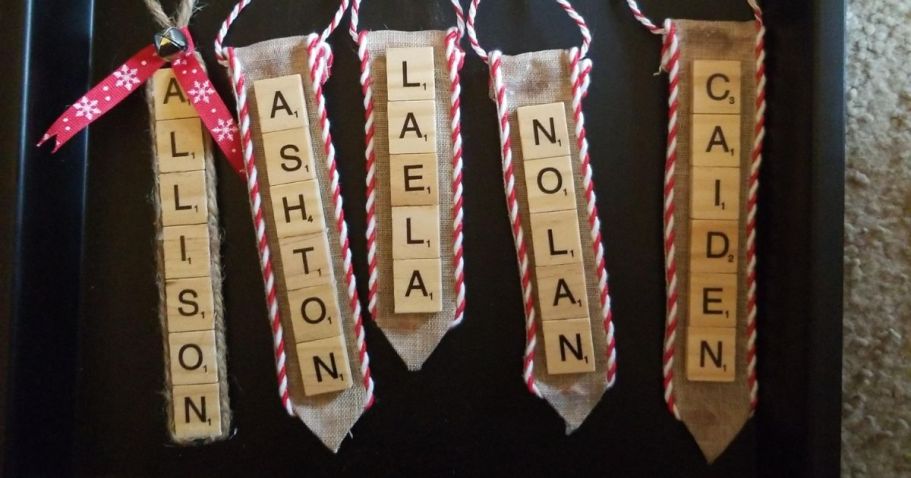 Have a Scrabble Fan? These Crafting Tiles Are Only $9.99 on Amazon