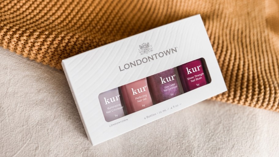 londontown 4 piece hero nail care set
