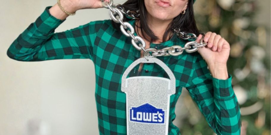 Lowe’s Rewards Members: Early Access Ends Tonight (Grab This Glitter Bucket Necklace!)