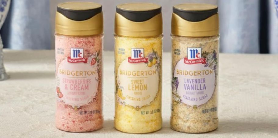 McCormick x Bridgerton Finishing Sugars Available on Amazon (Will Sell Out!)