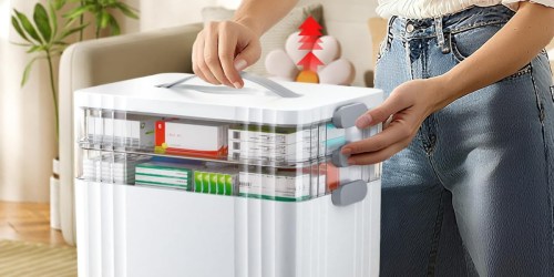 The Viral 3-Tier Medicine Organizer Everyone Loves Is On Sale for Prime Days