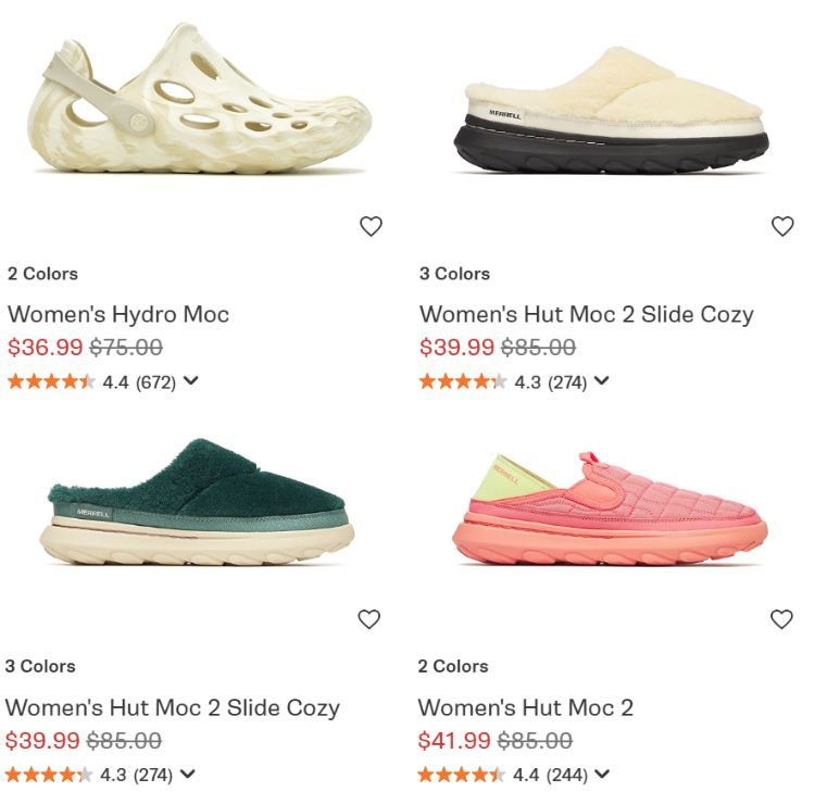women's merrell shoes