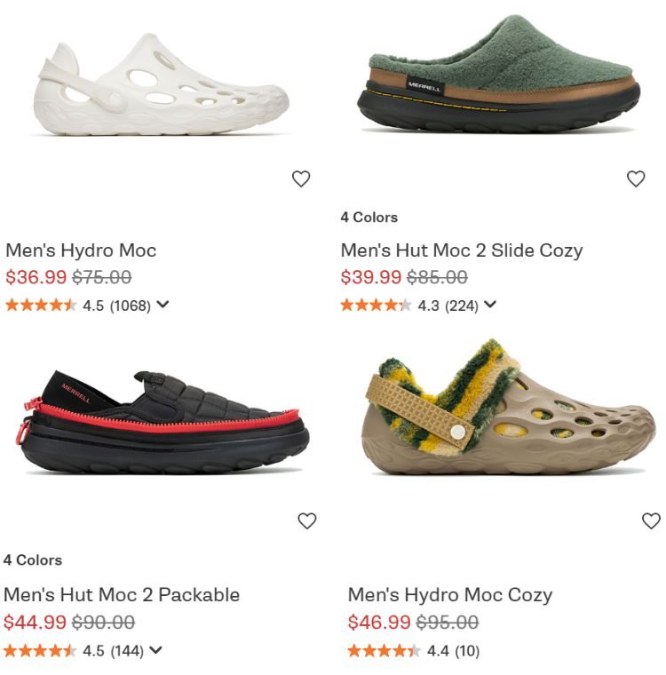 men's merrell shoes