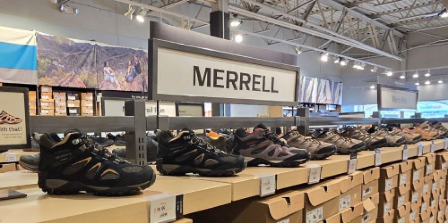 EXTRA 40% Off Merrell Promo Code = Styles from $13 (Reg. $45)