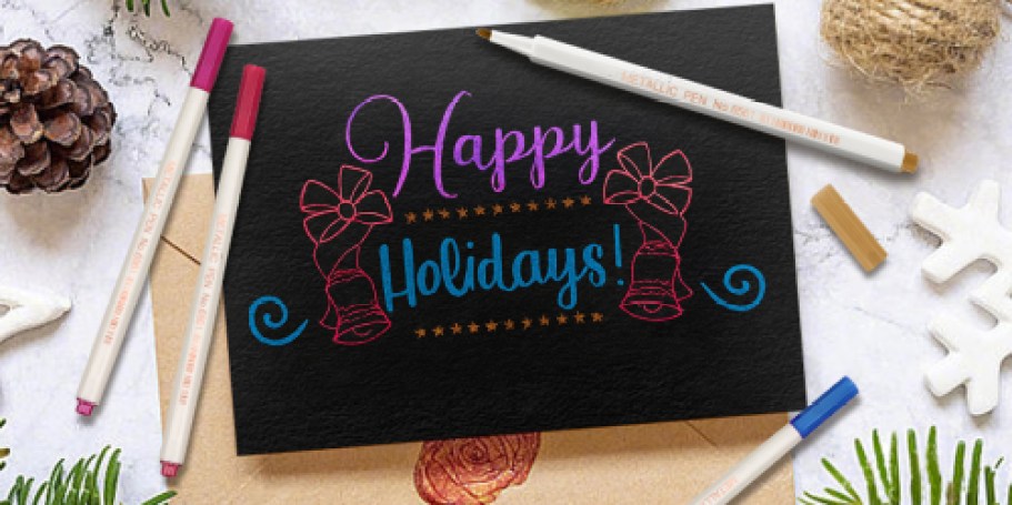 Metallic Markers 30-Pack Just $4.50 Shipped on Amazon