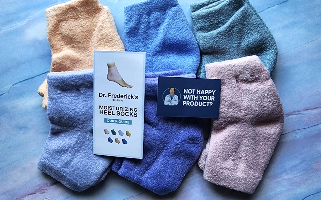 Moisturizing Heel Socks 2-Pack Only $6.49 Shipped for Prime Members