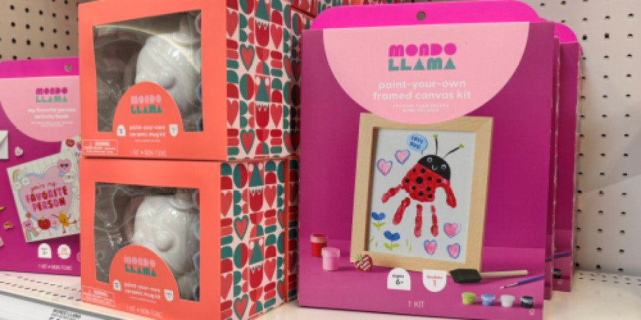 Mondo Llama Valentine’s Craft Kits Just $3.75 Each on Target.com