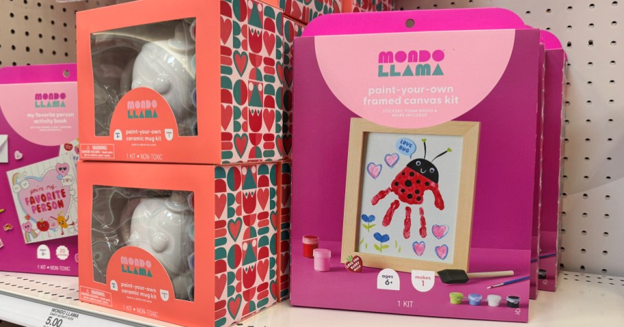 Mondo Llama Valentine’s Craft Kits Just $3.75 Each on Target.com