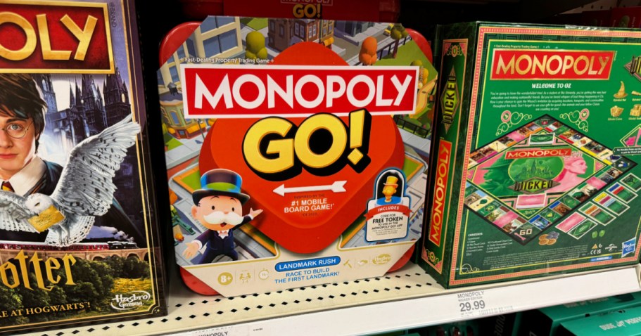 Monopoly GO! Board Game Only $6 on Amazon (Reg. $20)