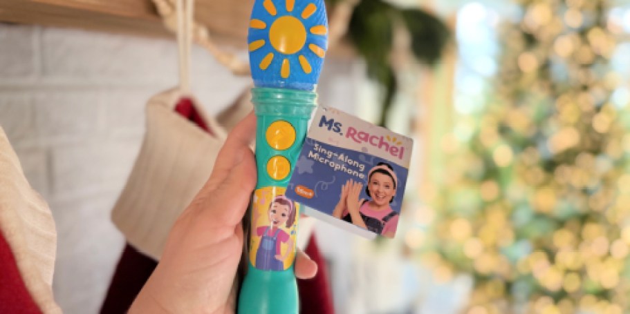 Ms. Rachel Microphone Under $10 at Walmart – Batteries Included!