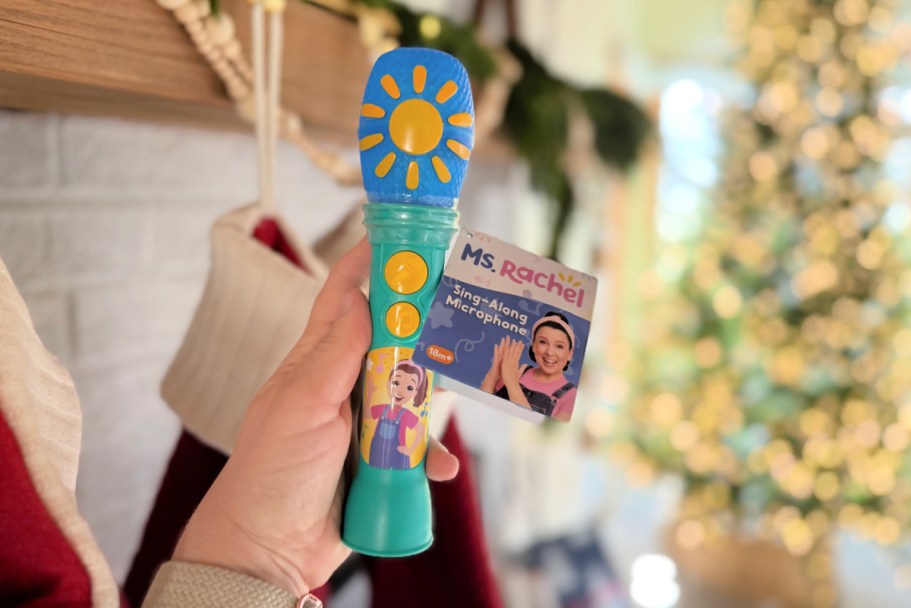 Ms. Rachel Microphone w/ Built-In Tunes Just $9.97 on Walmart.com | Includes Batteries