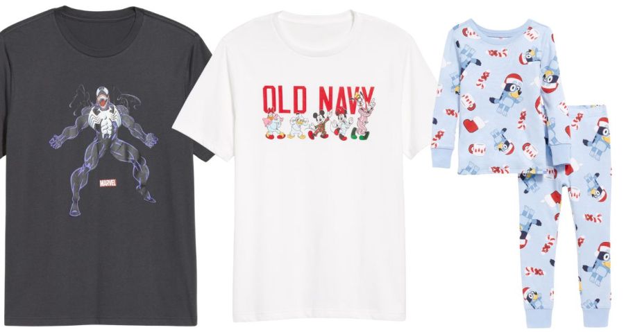 old navy marvel and disney clothing
