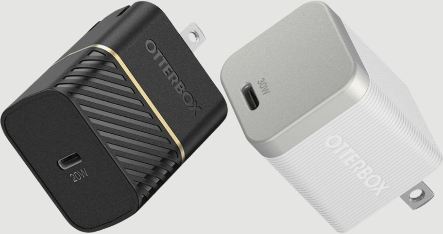 20w charger shown with 30w charger