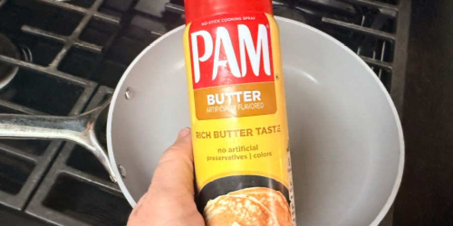 PAM Butter Cooking Spray Just $2.39 Shipped on Amazon