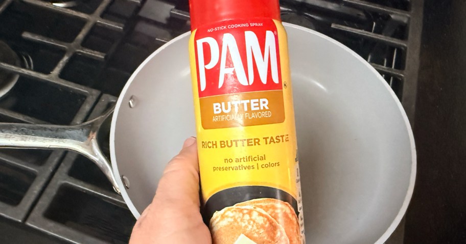pam cooking spray