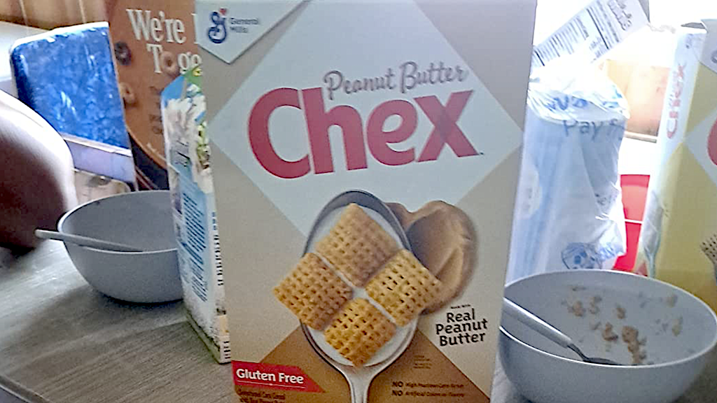 peanut butter Chex Mix
