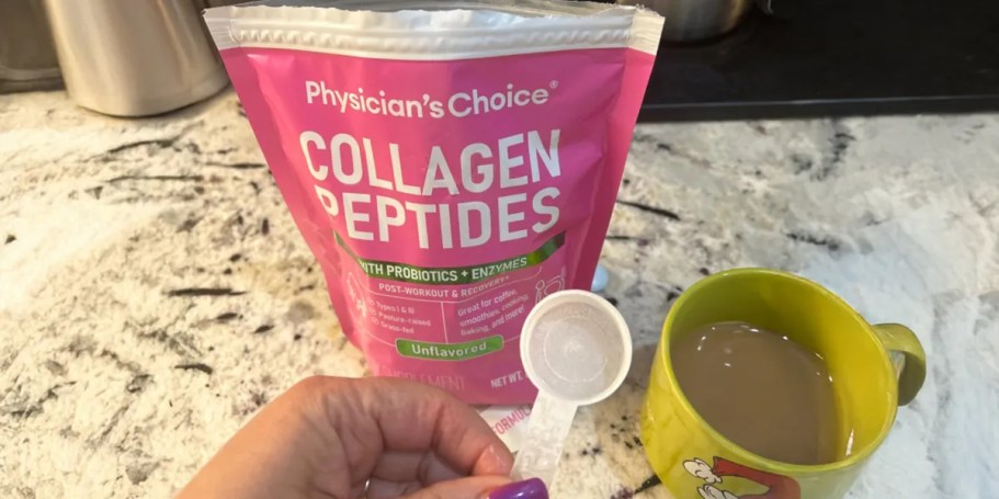 Physician’s Choice Collagen Peptides Just $12.98 Shipped on Amazon (Reg. $22)