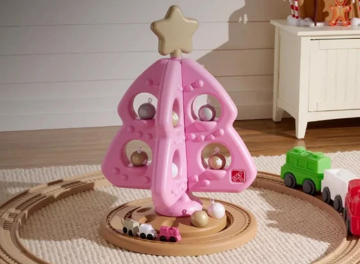 Step2 My First Christmas Tree Now in PINK (& Already Selling Out at Target!)