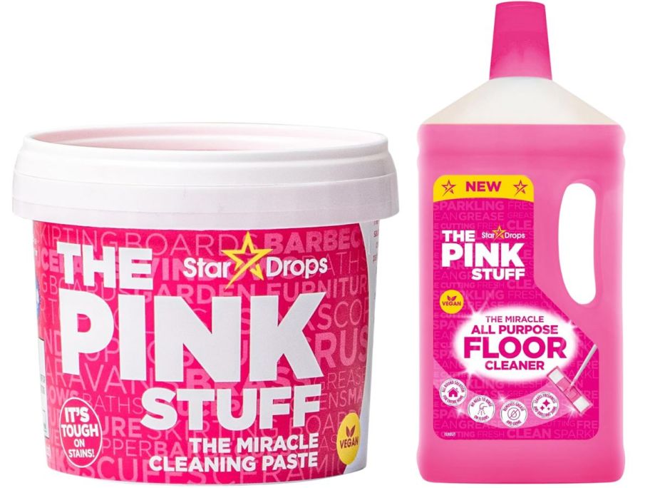two pink stuff products