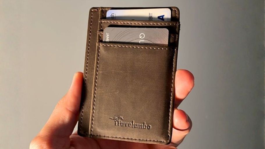 Slim RFID Blocking Wallet Only $4 on Amazon (Reg. $13) | Over 8,800 5-Star Reviews