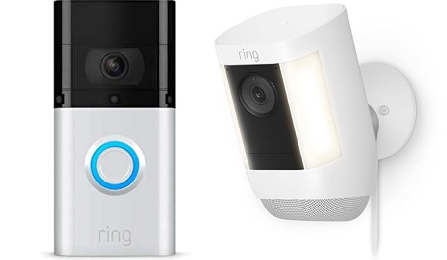 ring doorbell and camera