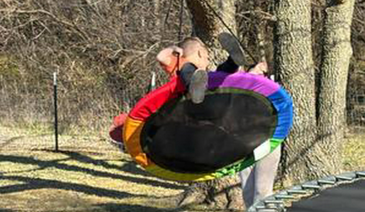 Saucer Swing Just $18 on Walmart.com (Reg. $59) | Fun Family Gift Idea!