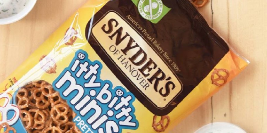 Snyder’s Itty Bitty Minis Pretzels Just $1.93 Shipped on Amazon