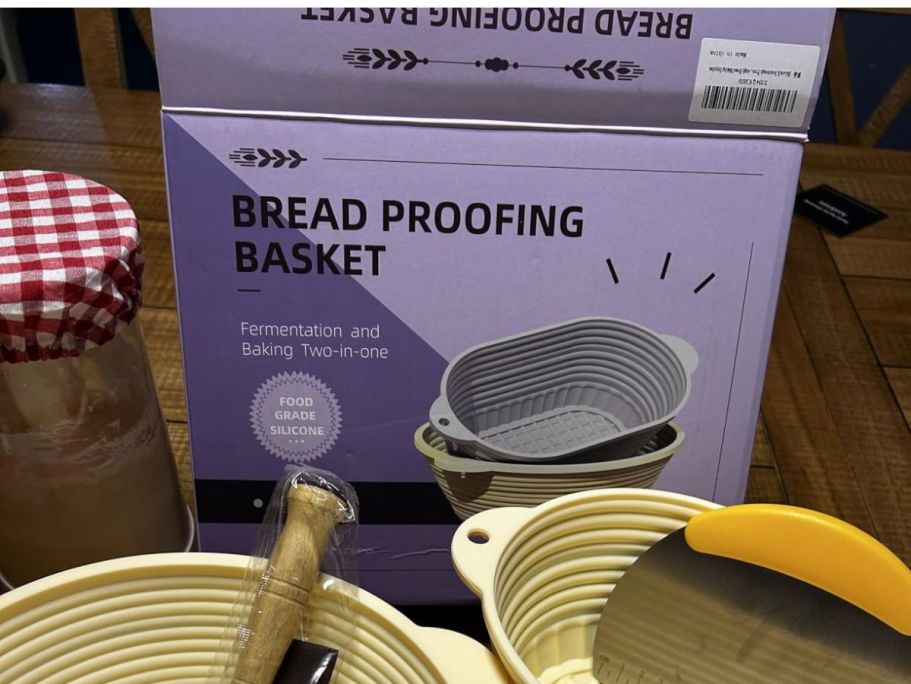 Sourdough Proofing Basket Sets Only $12.99 on Amazon (Reg. $26)