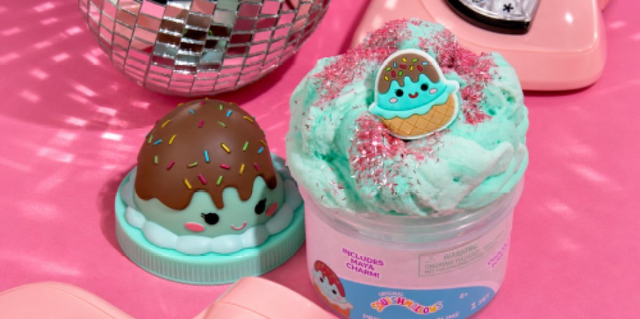 Squishmallows Scented Slime Jars from $5.59 on Amazon