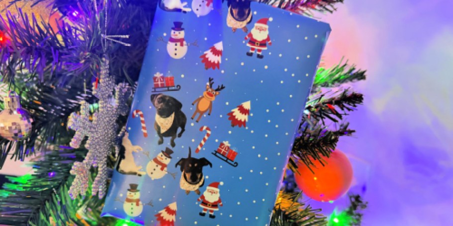 Score 50% Off Staples Custom Wrapping Paper Rolls + Free Same-Day Pickup