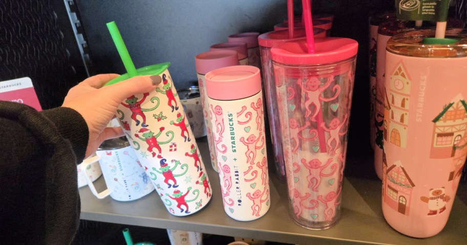 starbucks roller rabbit cups in store