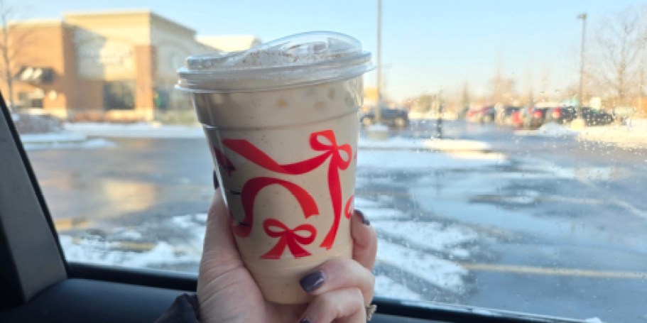 New Starbucks Holiday Drink Menu Additions: Eggnog & Chestnut Praline Lattes Are BACK!