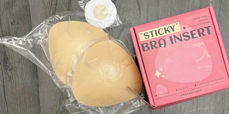 Reusable Adhesive Bra Inserts Only $4.49 on Amazon