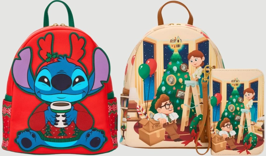 stitch and up mini backpacks